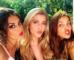 Anajú, Hanna e Pâmela