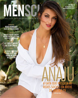 Anajú Dorigon é capa da Revista Mensch de outubro.
