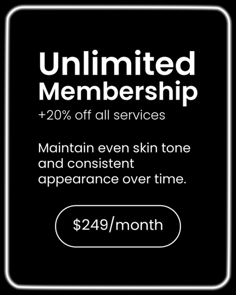 Tanning Pricing Unlimited Sessions per month Membership $249