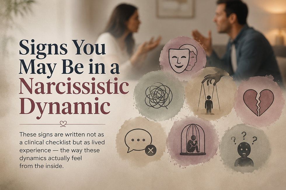 Are you in a narcissistic dynamic?