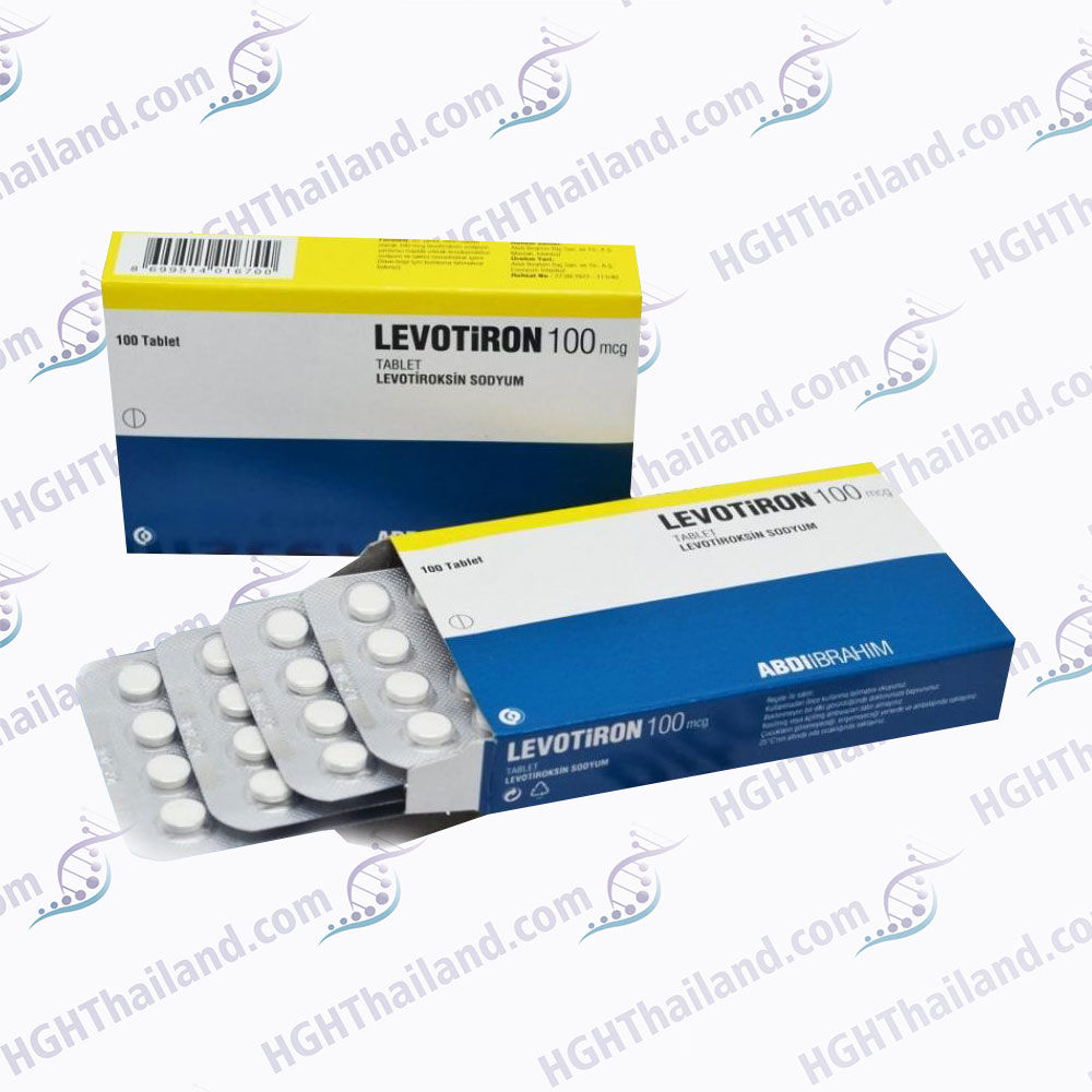 Levotiron 100mcg levothyroxine sodium tablet original packaging