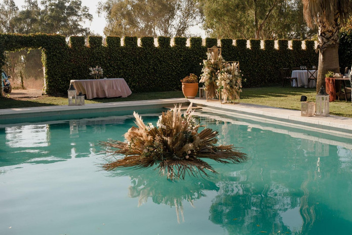 Decoración floral
