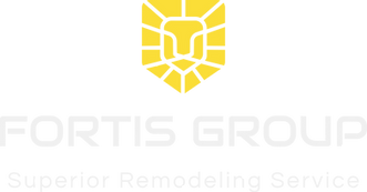 Lion Symbol and text that says "fortis group"