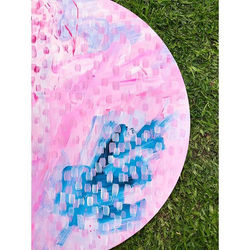 _ layering layering layering 🤚🏽🍬🍦⭐️🦄💓🤙🏽⚡️🌈 #loveart #pointillism #prints #myart #artworkins