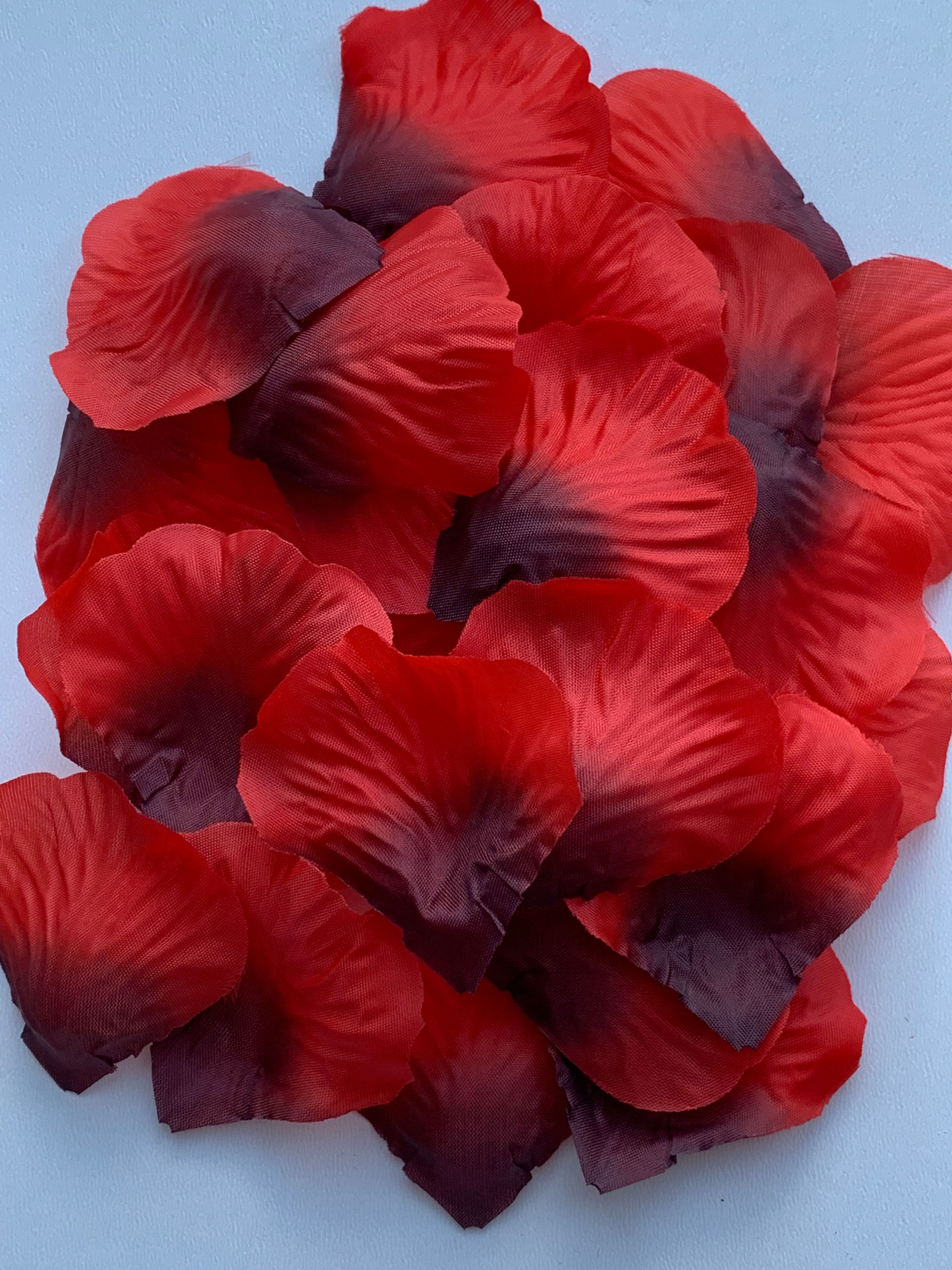 Red/Burgundy Petals