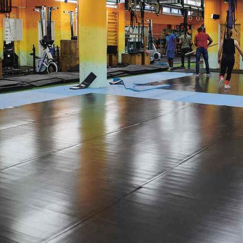 【健身房隔振】g-fit Reebok Zuerich