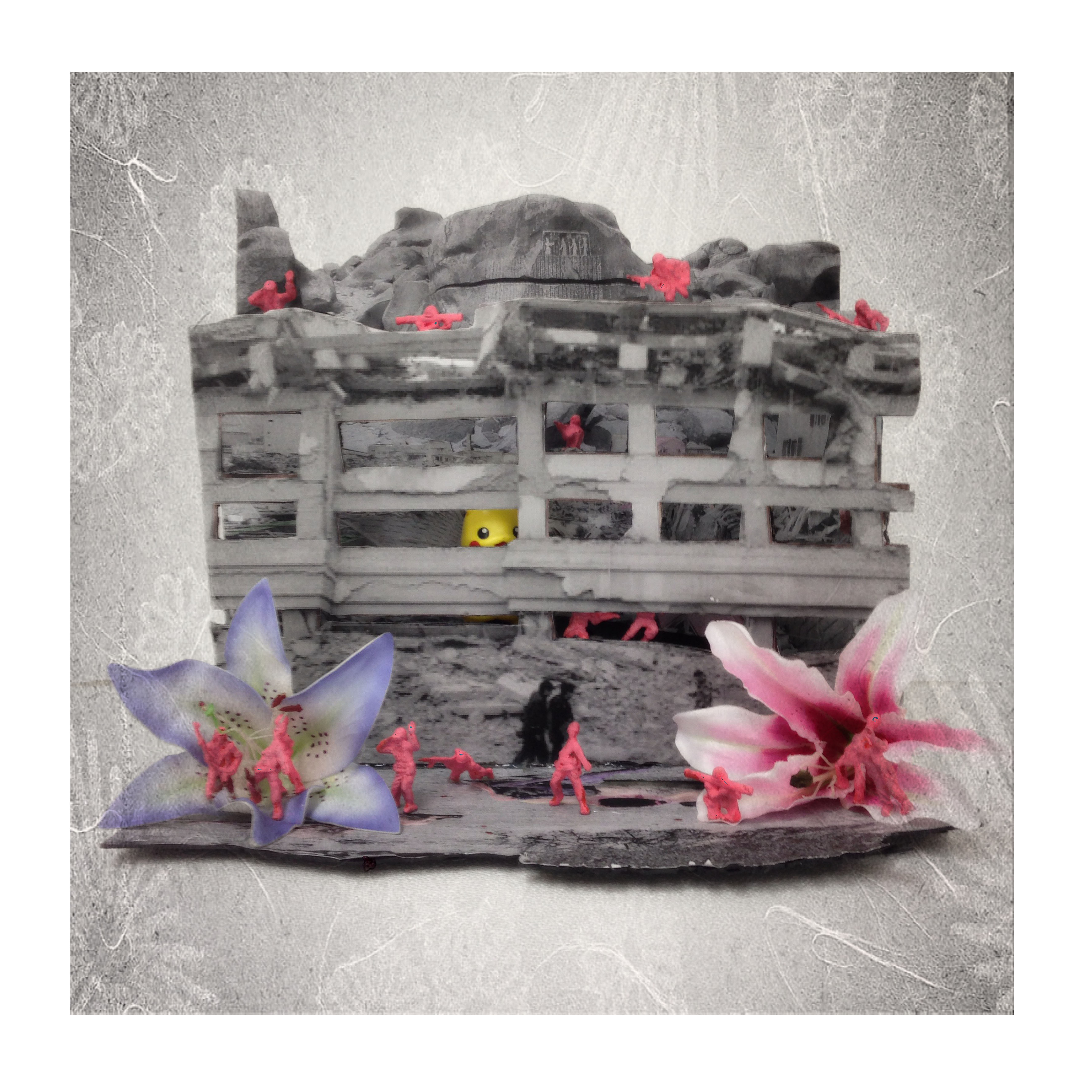 Insurgents 80 x 80cm Digital Media Print on Canvas