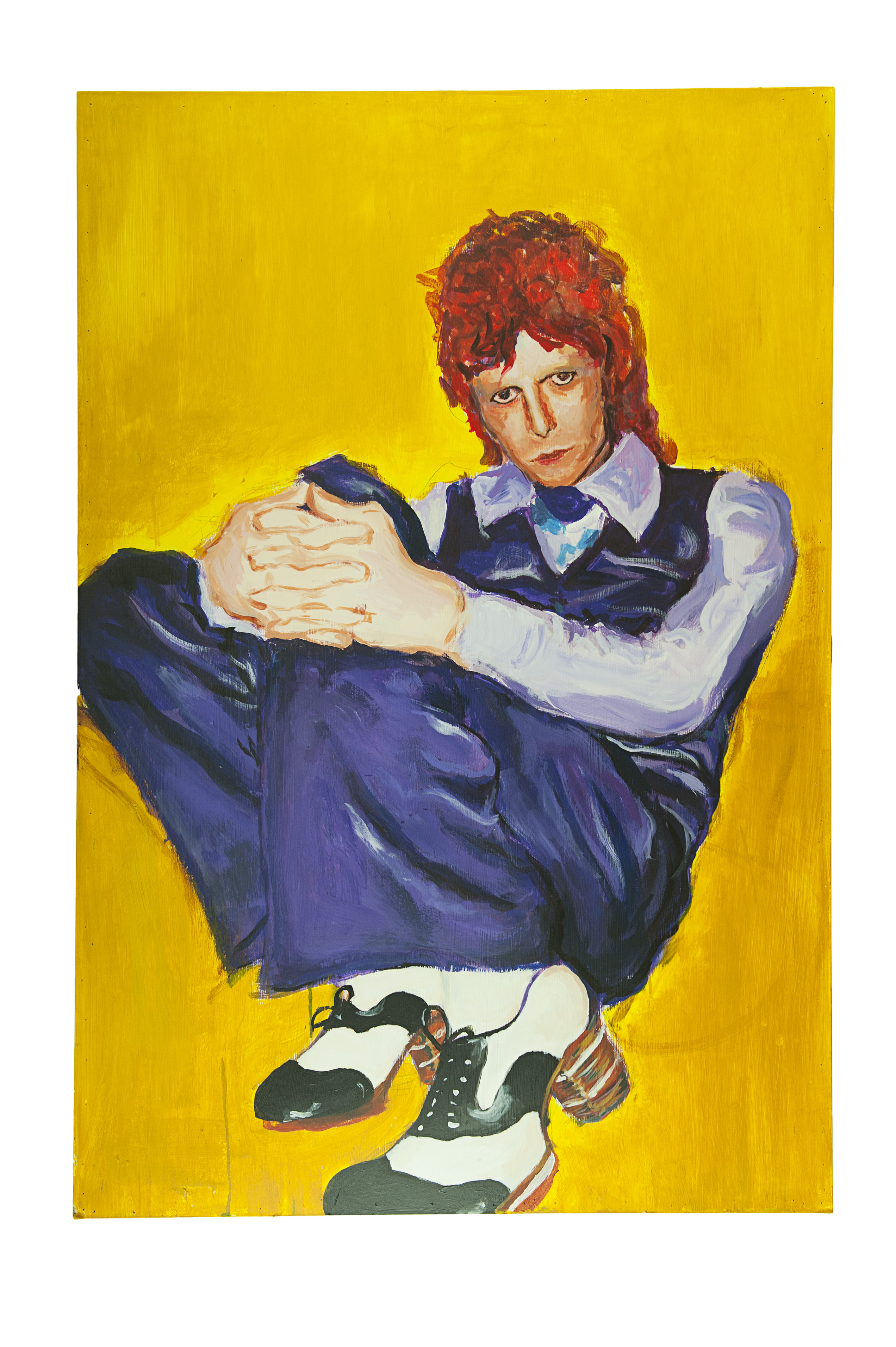 David Bowie 120 x 80 cm Acrylic on Board