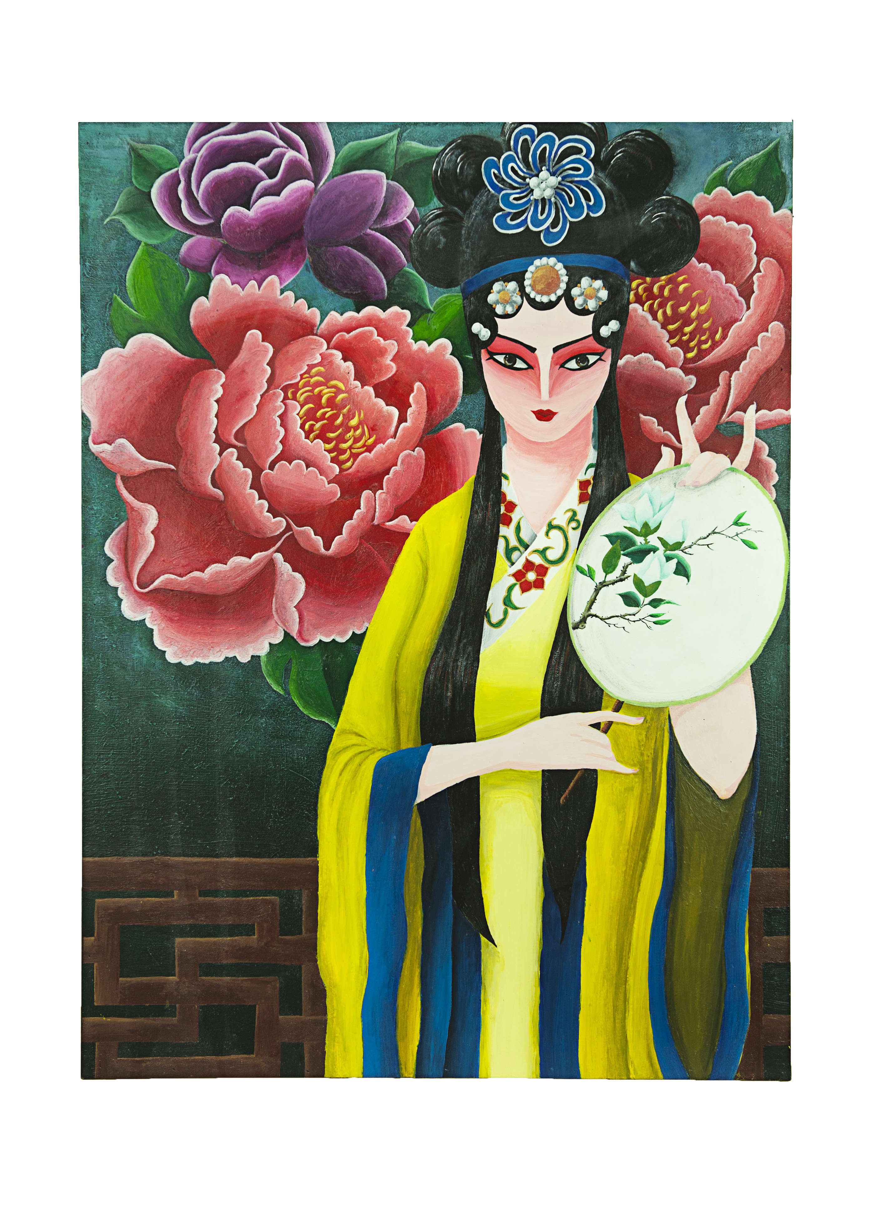 Operatic 80 x 60 cm Acrylic on Board
