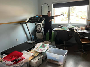 professional organizer at work