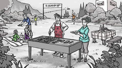 A Warriors Family - Scene 005 color first panel only