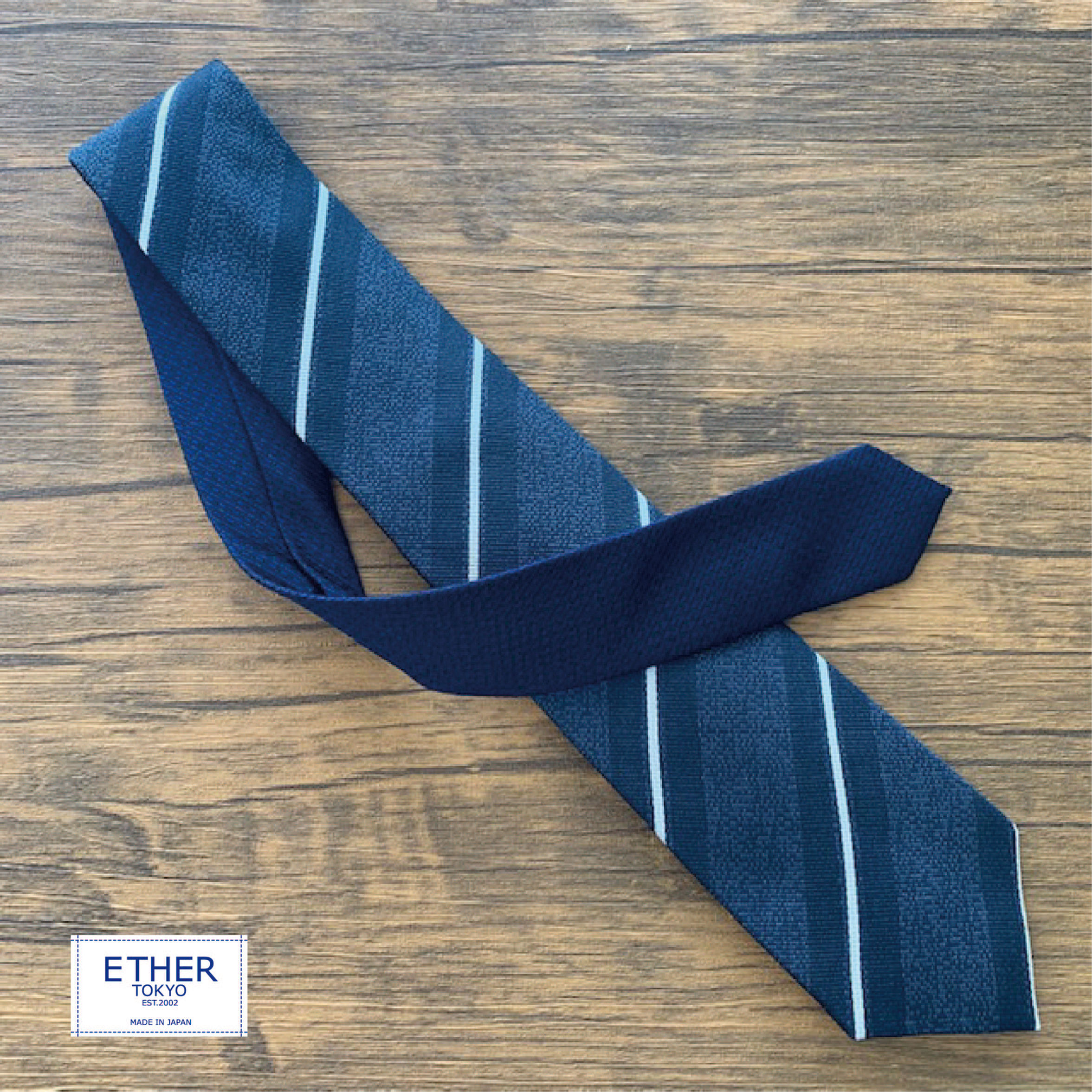 EF12NV 【ネイビー】【ストライプ】