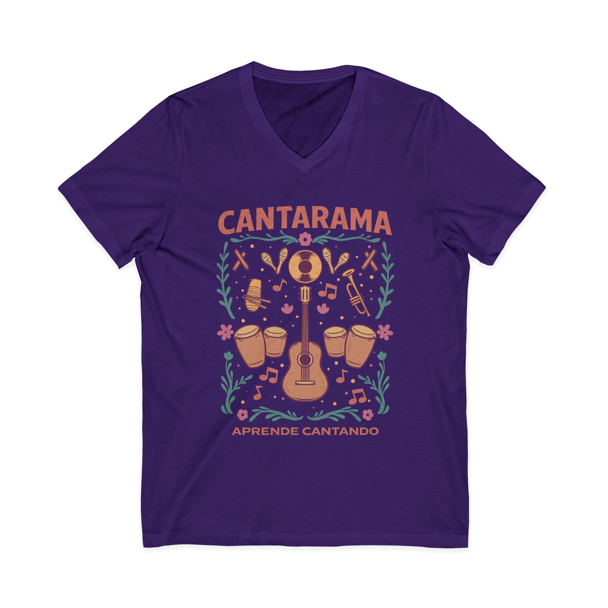 Cantarma V-Neck Tee (no songs on back)