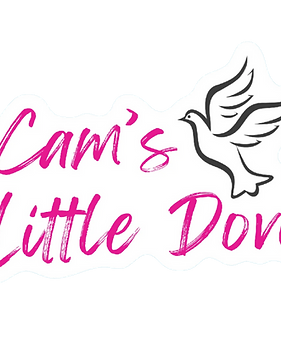 Cam's Little Dove Sticker