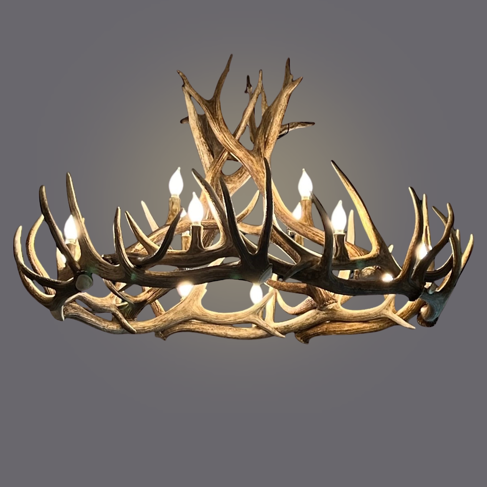 Thumbnail: Yellowstone Elk Chandelier