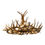 Thumbnail: Elk and deer chandelier