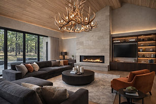 Aspen High Elk Chandelier