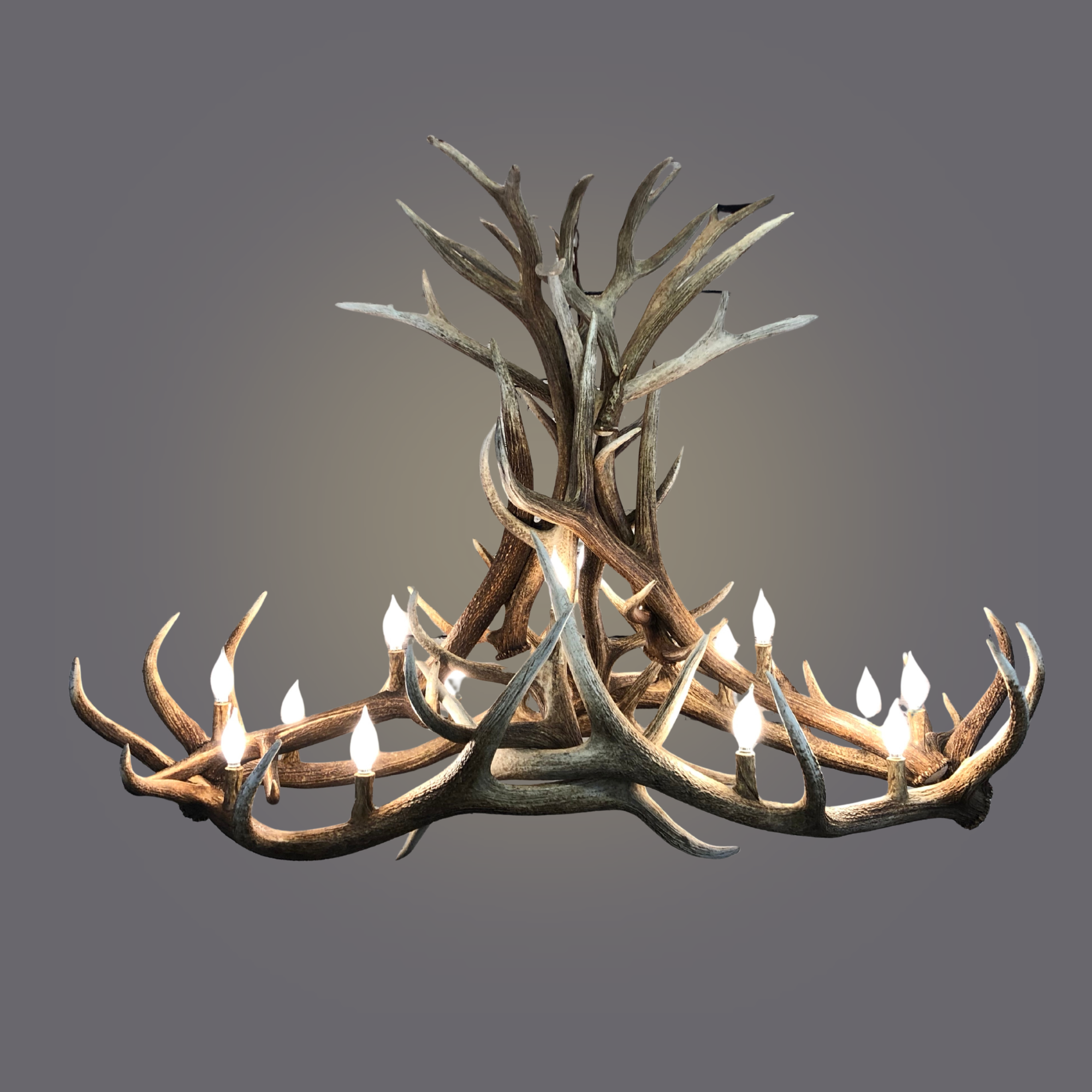 Long Ridge Elk Chandelier