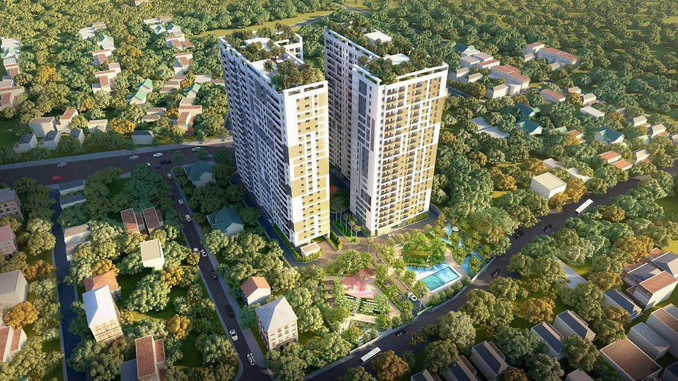 Toàn cảnh chung cư Iris Tower
