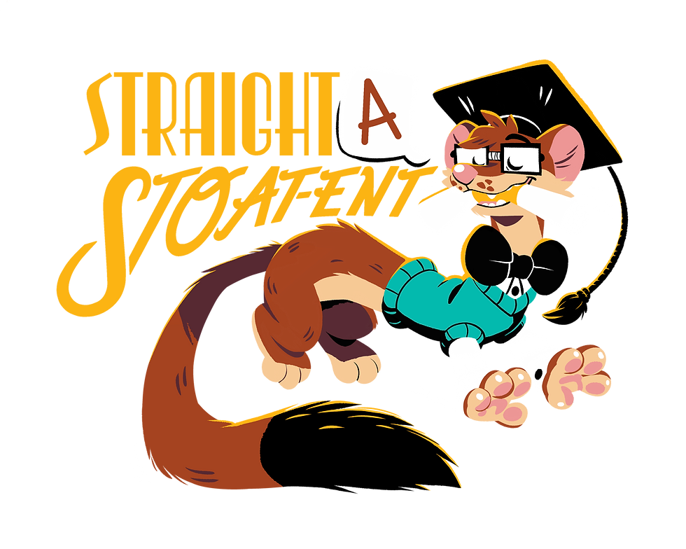 Thumbnail: Straight A Stoat-ent