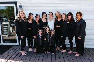 black and white wedding