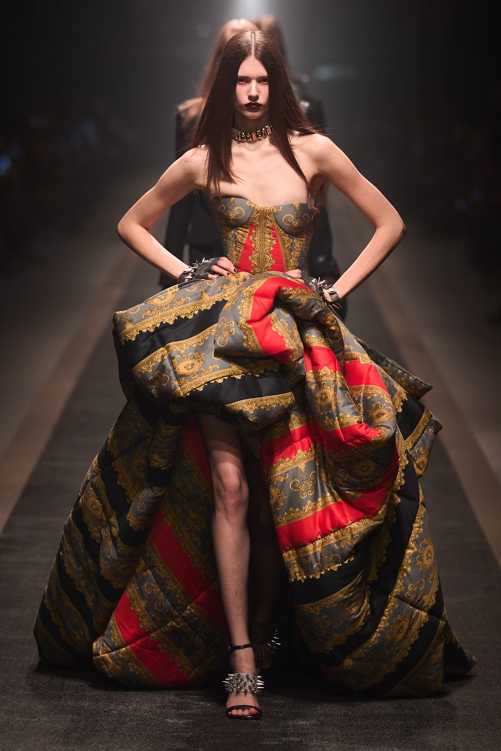 Versace FW25 Credits: Launchmetrics/spotlight