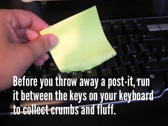 88 before you throw away a post it