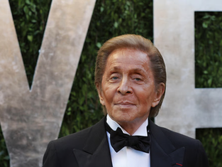 The late designer Valentino Garavani - shutterstock