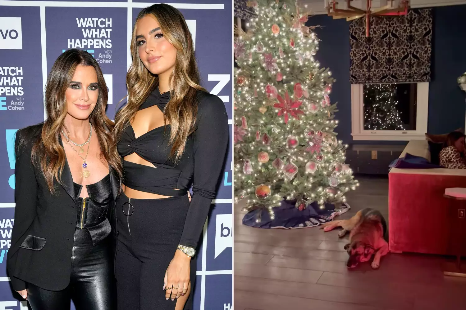 Kyle Richards, Alexia Umansky -- (Photo by: Charles Sykes/Bravo via Getty Images); For horizontal tout for Kyle - can you please do a split of the tree and a recent photo of Kyle Richards and her daughter Alexia Umansky.