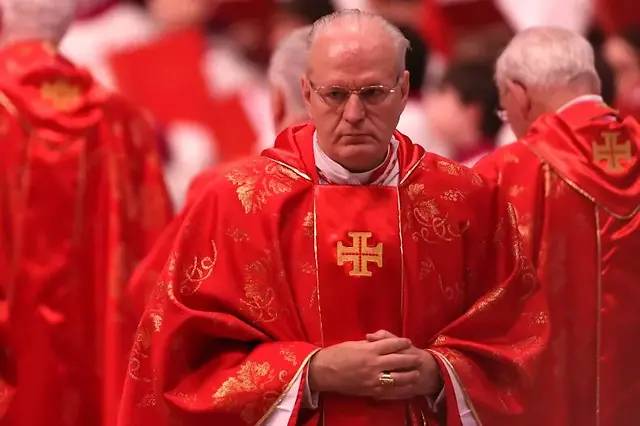 Hungarian cardinal and archbisop of Budapest Peter Erdo attends the Pro Eligendo Romano Pontifice Mass at St Peter's Basilica, on March 12, 2013 in Vatican City, Vatican. Photo by Franco Origlia/Getty Images