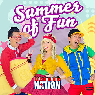 Summer of Fun Album Cover kids imagine nation cd