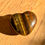 Thumbnail: Tiger Eye 45mm Puffy Heart