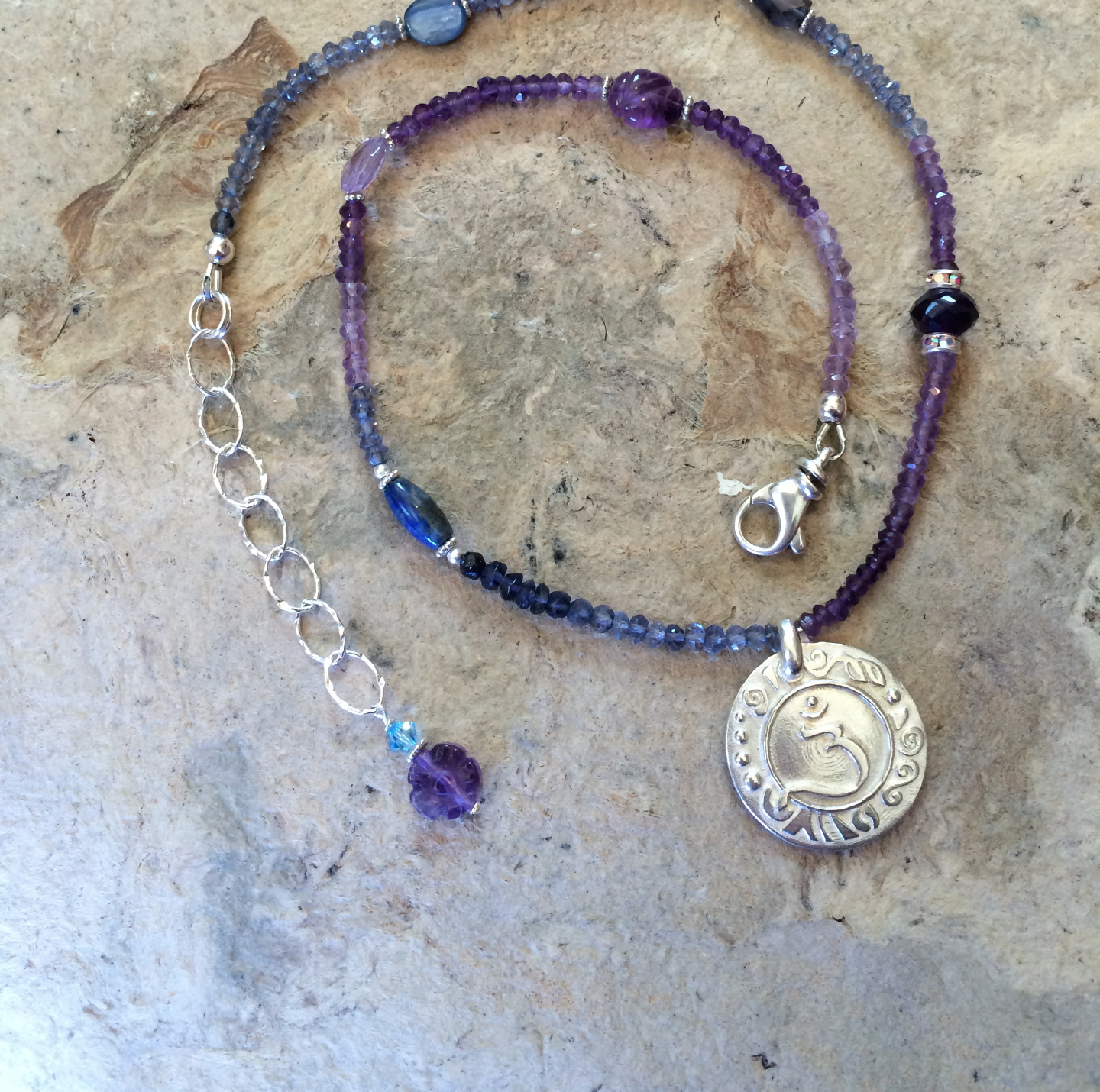 Brow Chakra Sterling Silver Necklace