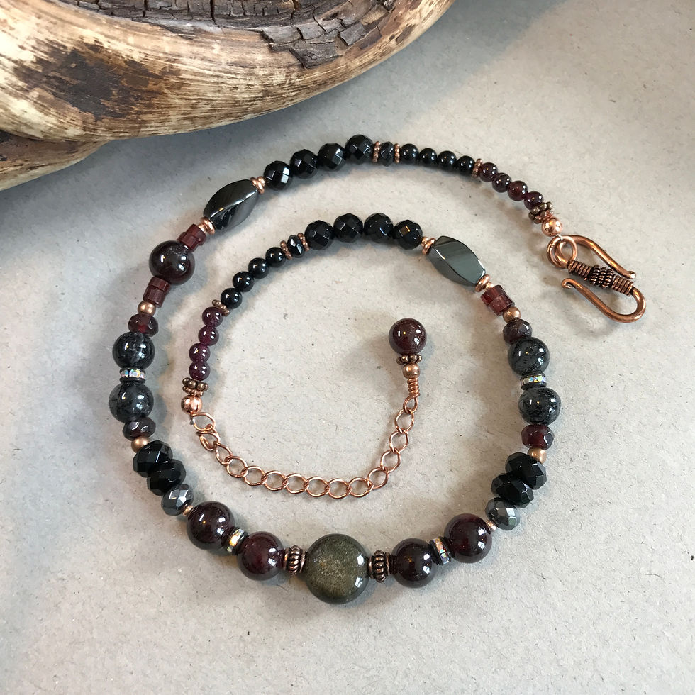 Thumbnail: Root Chakra Necklace B