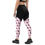 Thumbnail: Pink Disc Dog Catching Sports Leggings