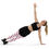 Thumbnail: Pink Disc Dog Catching Sports Leggings