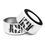 Thumbnail: White Disc Dog Jump Pet Food Bowl