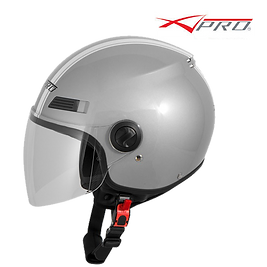 Casque Moto 3/4 Open Face RUYICZB Demi-Casque Jet DOT/ECE Approuvé Double Pare-Soleil Respirant Léger - Rose M