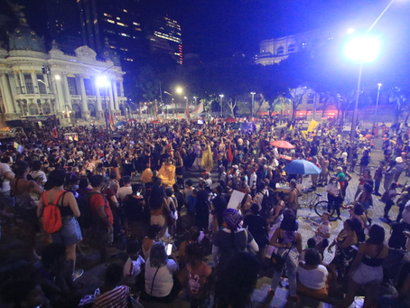 Mulheres foram às ruas por emprego, salário, contra o feminicídio e pelo Fora Bolsonaro