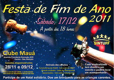Festa de Fim de Ano 2011