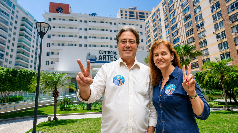 Roberto Salles e Luciana Freitas vencem eleição para Reitoria da UFF