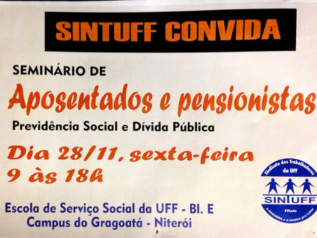 Seminário de Aposentados e Pensionistas
