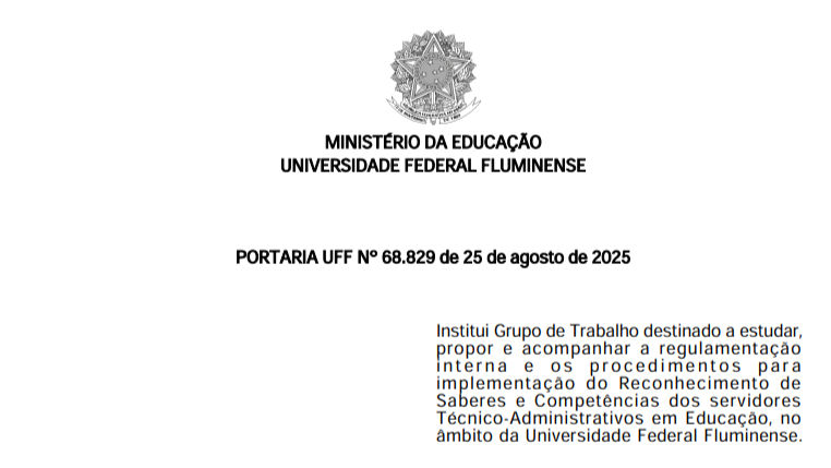 Reitoria cria GT, se apropria do RSC e exclui representação sindical