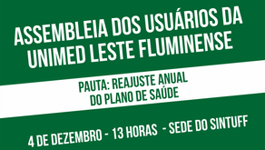 Assembleia de usuários da Unimed Leste Fluminense