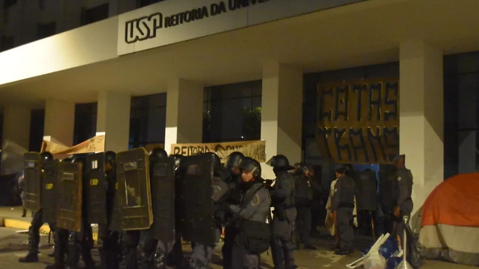 SINTUFF repudia a perseguição aos estudantes da USP