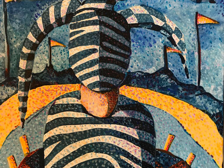 2022 Pitse ya Naga (African wild horse - Zebra) #pietercronjeart