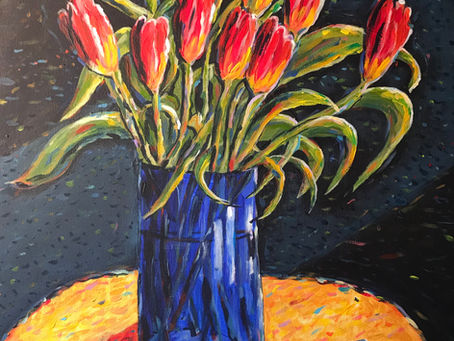 Red tulips 2021 #pietercronjeart
