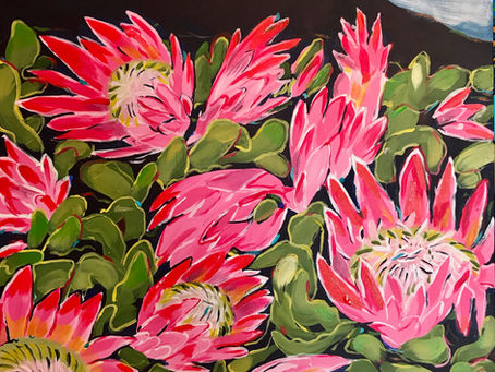 Proteas #PieterCronjeArt 2021