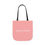 Thumbnail: Sade Renee Polyester Tote Bag with Black Straps and White Name Logo