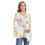 Thumbnail: Sade Renee Women's V-neck Blouse with Flared Sleeves